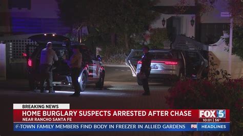 Suspected burglary leads to police pursuit; three arrested after tracked down by K-9